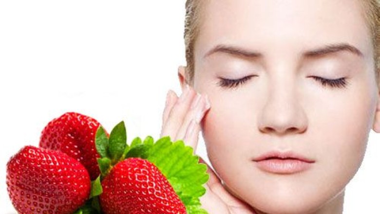 รักษาสิวง่ายๆ ด้วยสตรอเบอร์รี่