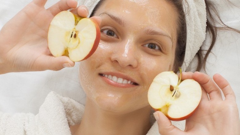 สูตรพอกหน้าด้วยแอปเปิ้ล