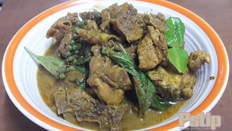 แกงเผ็ดไก่บ้าน อาหารภาคใต้