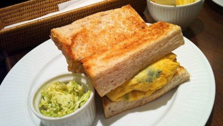 แซนด์วิชออมเลต อาหารนานาชาติ