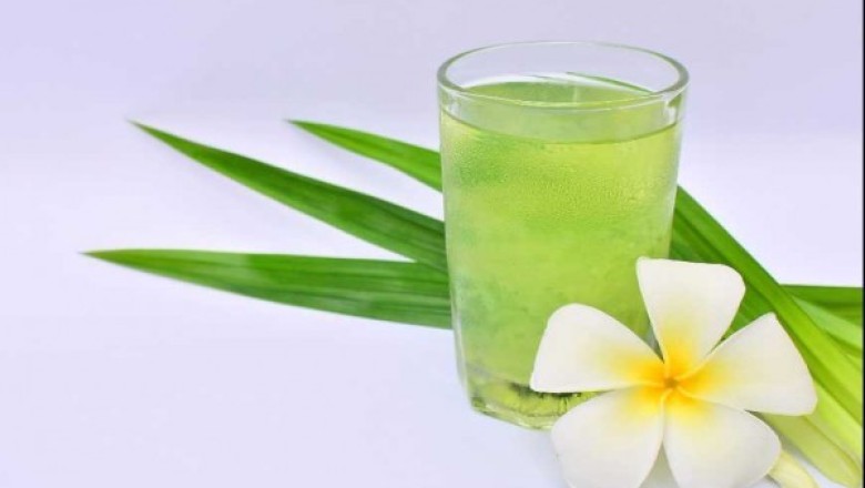 น้ำใบเตย เครื่องดื่ม