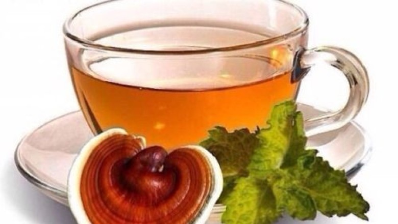 น้ำเห็ดหลินจือ เครื่องดื่ม