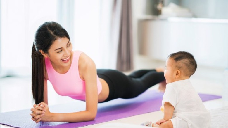 การออกกำลังกายหลังคลอด 4 อาทิตย์ขึ้นไป