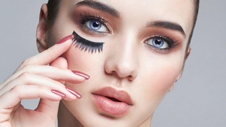 เทคนิคติดขนตาปลอมให้สวยเด้ง