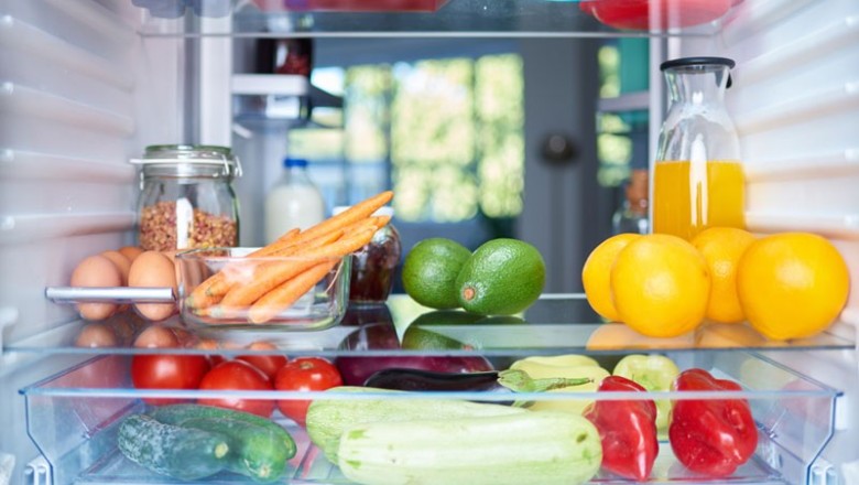 จัดระเบียบช่องผักในตู้เย็น