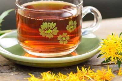 น้ำดอกคำฝอย เครื่องดื่ม