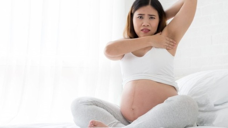 แม่ท้องรักแร้ดำ