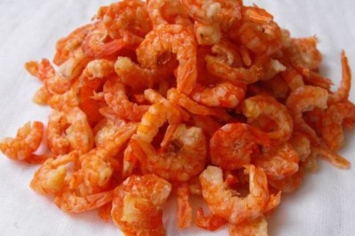 การเก็บถนอมกุ้งแห้ง