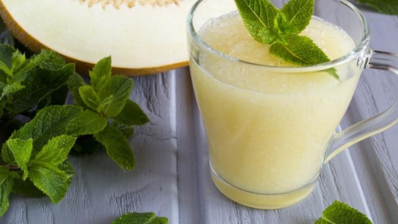 น้ำแตงไทยปั่น เครื่องดื่ม