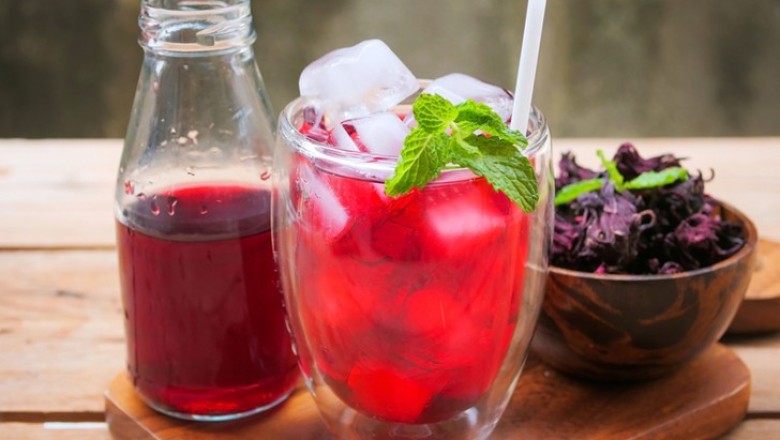 น้ำกระเจี๊ยบ เครื่องดื่ม