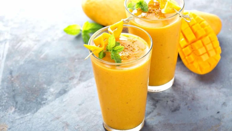 ร้อนแบบนี้น้ำมะม่วงปั่นช่วยได้