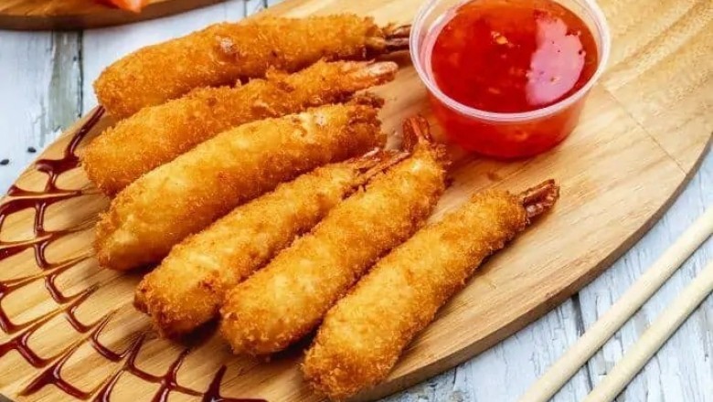 เคล็ดลับทอดกุ้งให้ตัวตรง