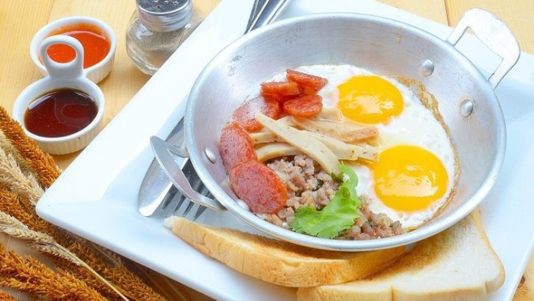 ไข่กระทะ อาหารจานเดียว