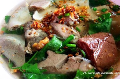 เกาเหลาเลือดหมู อาหารจานเดียว