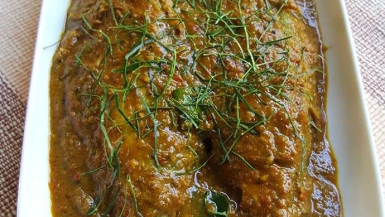 ฉู่ฉี่ปลาปลาทู อาหารภาคใต้