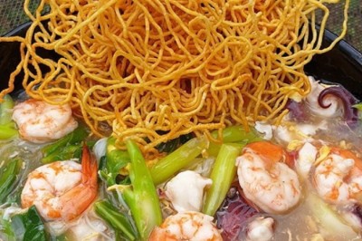 วิธีทำบะหมี่กรอบให้อร่อย