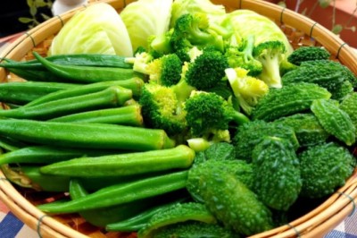 เทคนิคต้มผักให้สีสวย