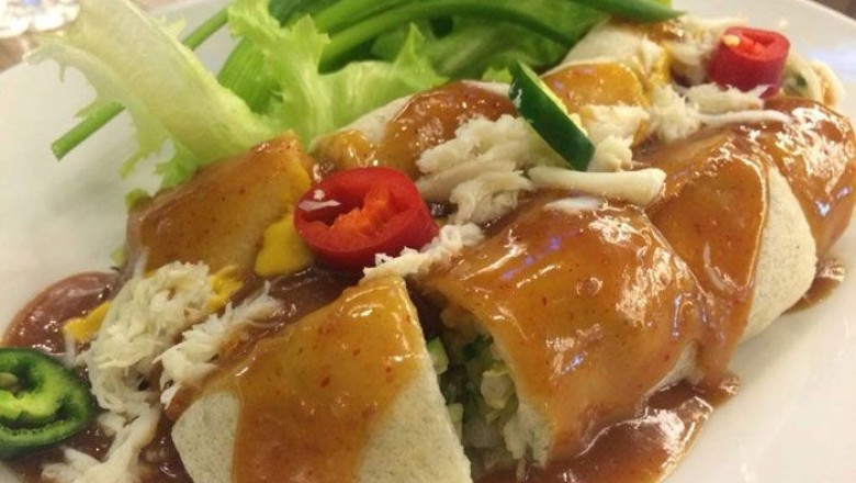 ปอเปี๊ยะสด อาหารจานเดียว