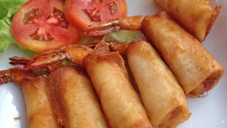 กุ้งห่มผ้า อาหารจานเดียว