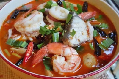 ต้มยำทะเล อาหารจานเดียว