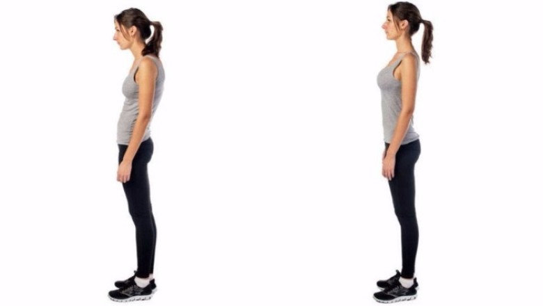 ไม่อยากพุงยื่นอย่ายืนหลังค่อม