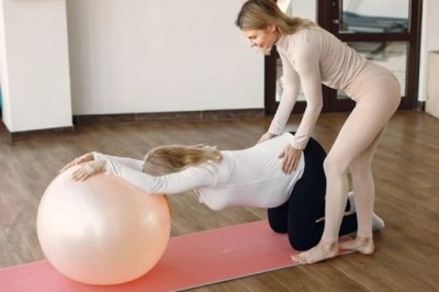 แม่ตั้งครรภ์ออกกำลัง ลูกคลอดมาร่าเริง