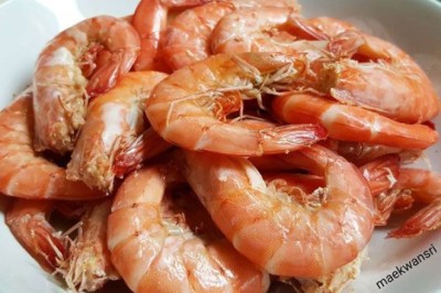 กุ้งอบเกลือ อาหารจานเดียว