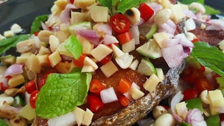 ปลาอินทรีลุยสวน อาหารจานเดียว