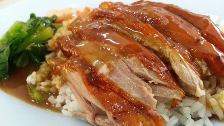 ข้าวหน้าเป็ด อาหารจานเดียว