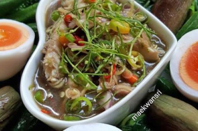 ยำน้ำบูดู อาหารจานเดียว