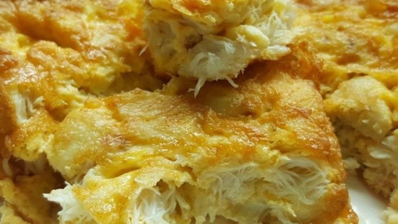 ไข่เจียวปู อาหารจานเดียว