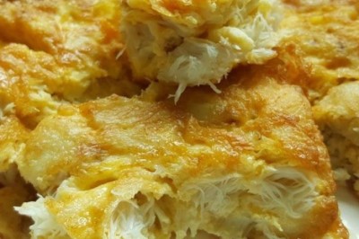 ไข่เจียวปู อาหารจานเดียว