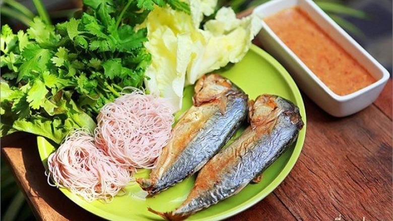 เมี่ยงปลาทู อาหารเพื่อสุขภาพ