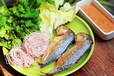 เมี่ยงปลาทู อาหารเพื่อสุขภาพ